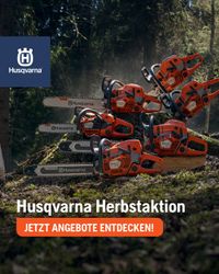 Husqvarna Herbstaktion 2024 Allgäu